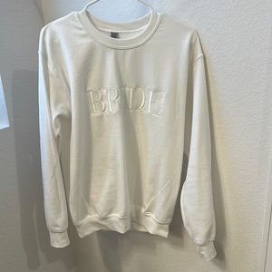 White Bride sweatshirt
